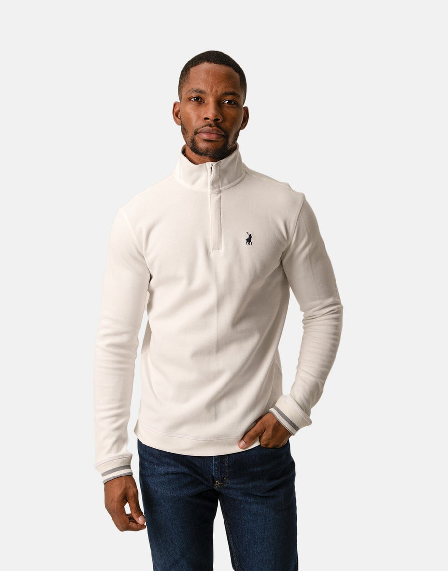 Polo Quarter Zip Sweatshirt