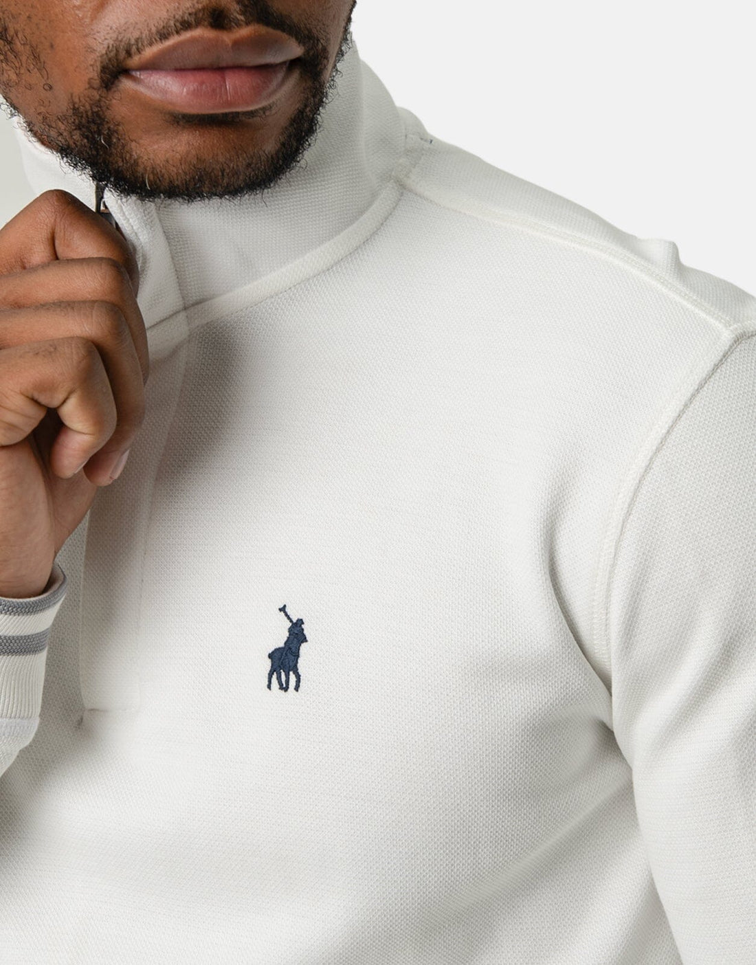 Polo Quarter Zip Sweatshirt