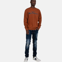 Ben Sherman Signature Crew Flock Sweatshirt MOC