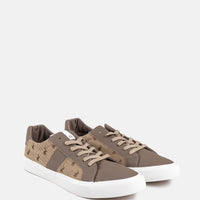 Polo Side Flash Monogram Brown Sneaker