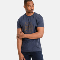 Polo Crest Embroidered Navy T-Shirt