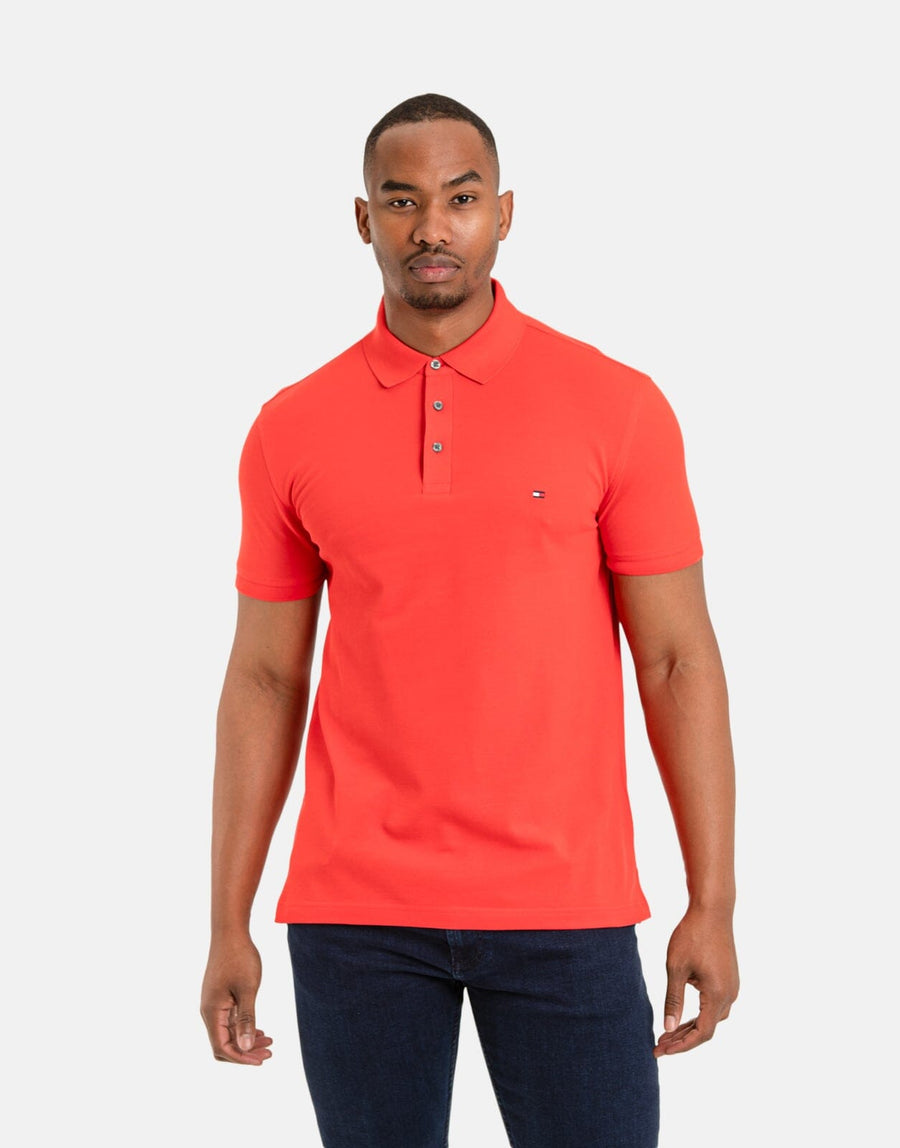 Tommy Hilfiger MSW 1985 Slim Polo Shirt Orange