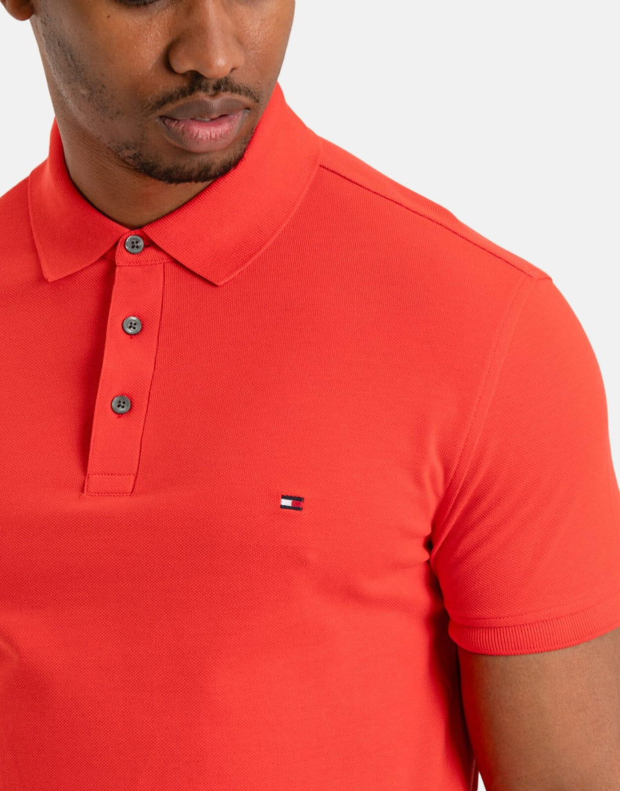 Tommy Hilfiger MSW 1985 Slim Polo Shirt Orange