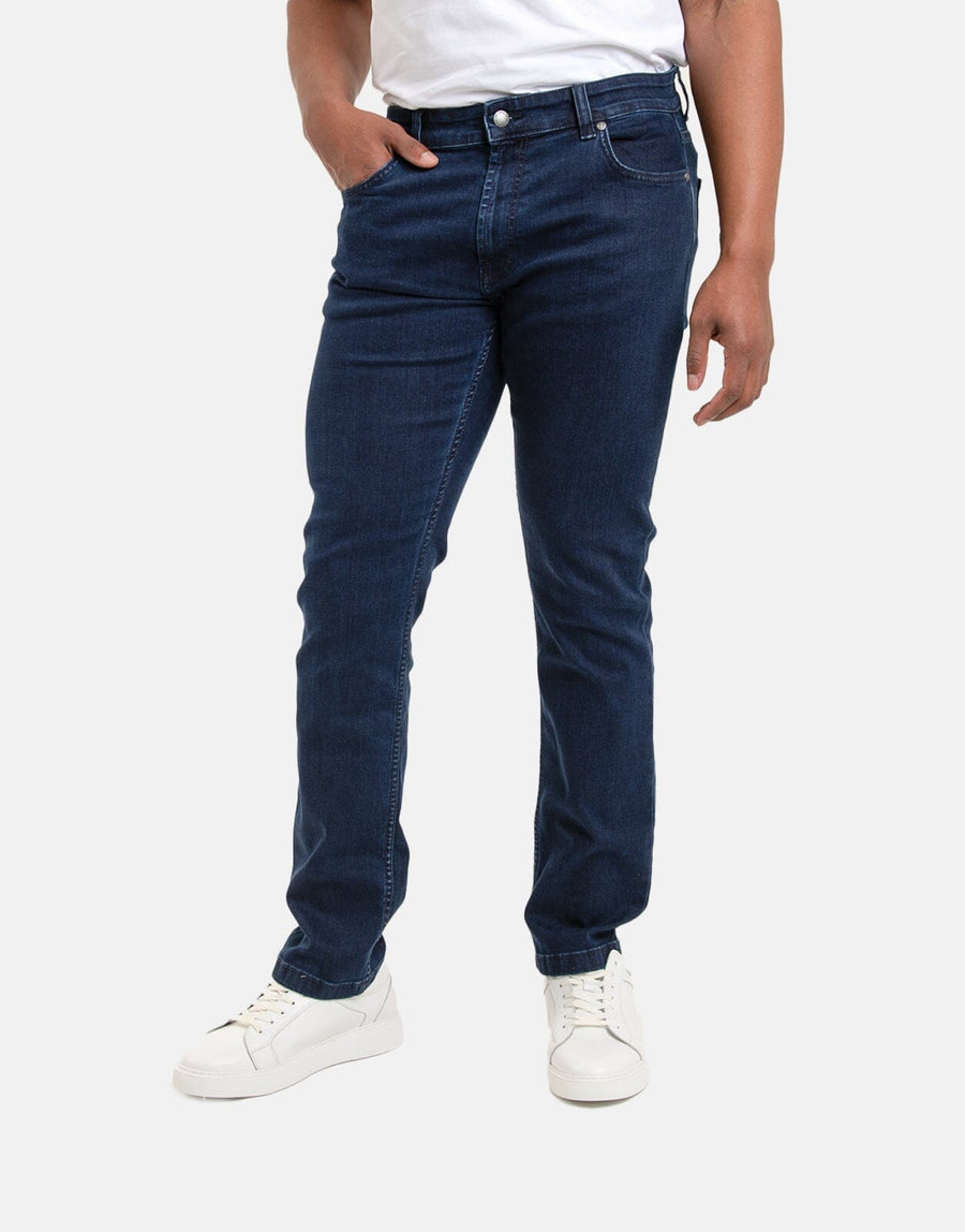 Polo Simon Straight Leg Blue/Black Jeans