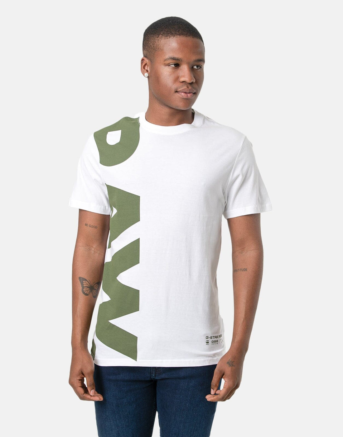 G-Star RAW Graphic 12 Slim White T-Shirt