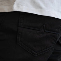 Fade Iconic Rogue Wax Coated Black Jeans