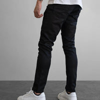 Fade Iconic Rogue Wax Coated Black Jeans