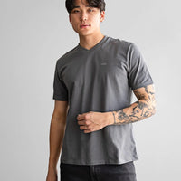 Fade Essential V-Neck Grey T-Shirt