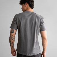 Fade Essential V-Neck Grey T-Shirt