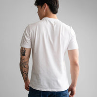 Fade Essential V-Neck White T-Shirt