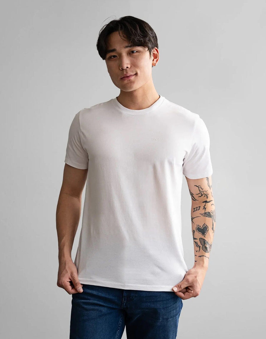 Fade Essential White T-Shirt