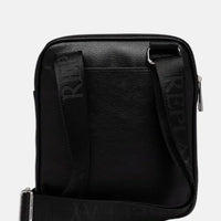 Replay Double Zip Black Bag