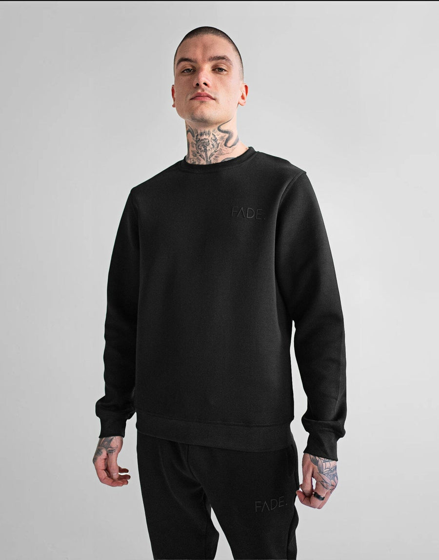 Fade Essential Sweatshirt Black