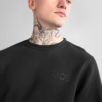 Fade Essential Sweatshirt Black