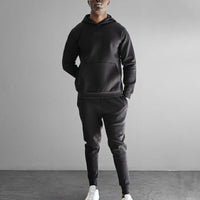 Fade Essential Hooded Black Sweatshirt