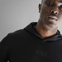 Fade Essential Hooded Black Sweatshirt