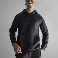 Fade Essential Hooded Black Sweatshirt