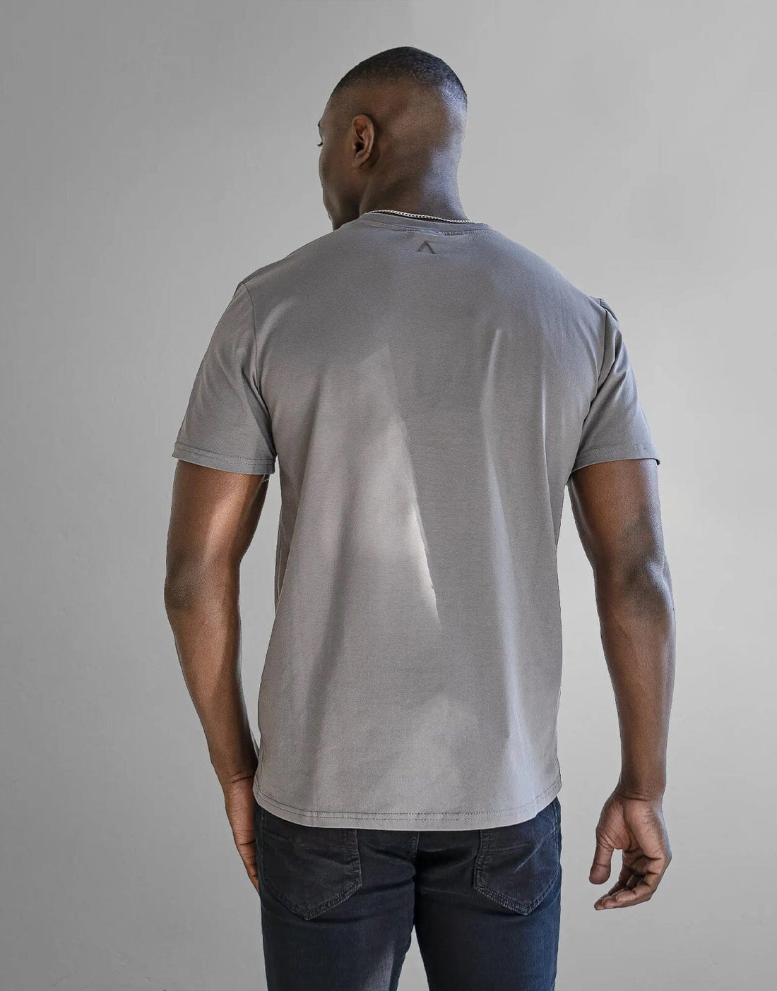 Fade Iconic Badge Grey T-Shirt