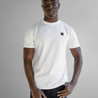 Fade Iconic Badge White T-Shirt