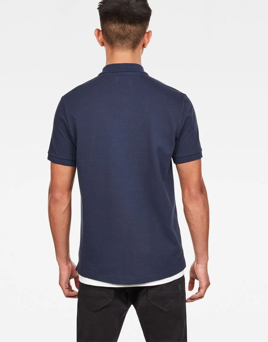 G-Star RAW Dunda Polo Shirt Navy