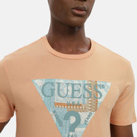 Guess Mosaic Tri Logo T-Shirt