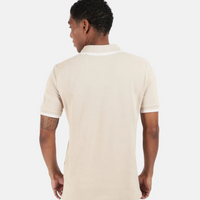 Guess Tipped Core Beige Polo Shirt