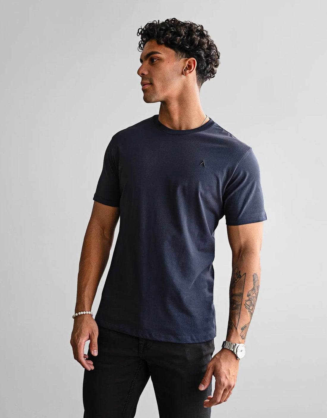 Fade Icon Navy T-Shirt