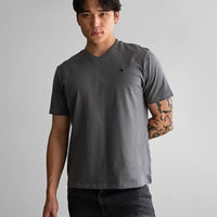 Fade Icon V-Neck Grey T-Shirt