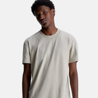 Calvin Klein Woven Tab Taupe T-Shirt