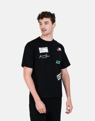 Diadora Lelio Black T-Shirt