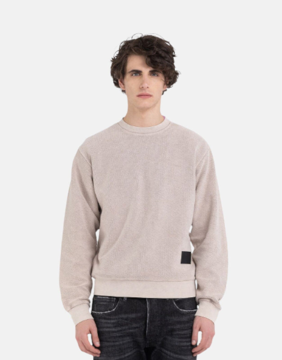 Replay Jersey Type Sandshell Sweatshirt