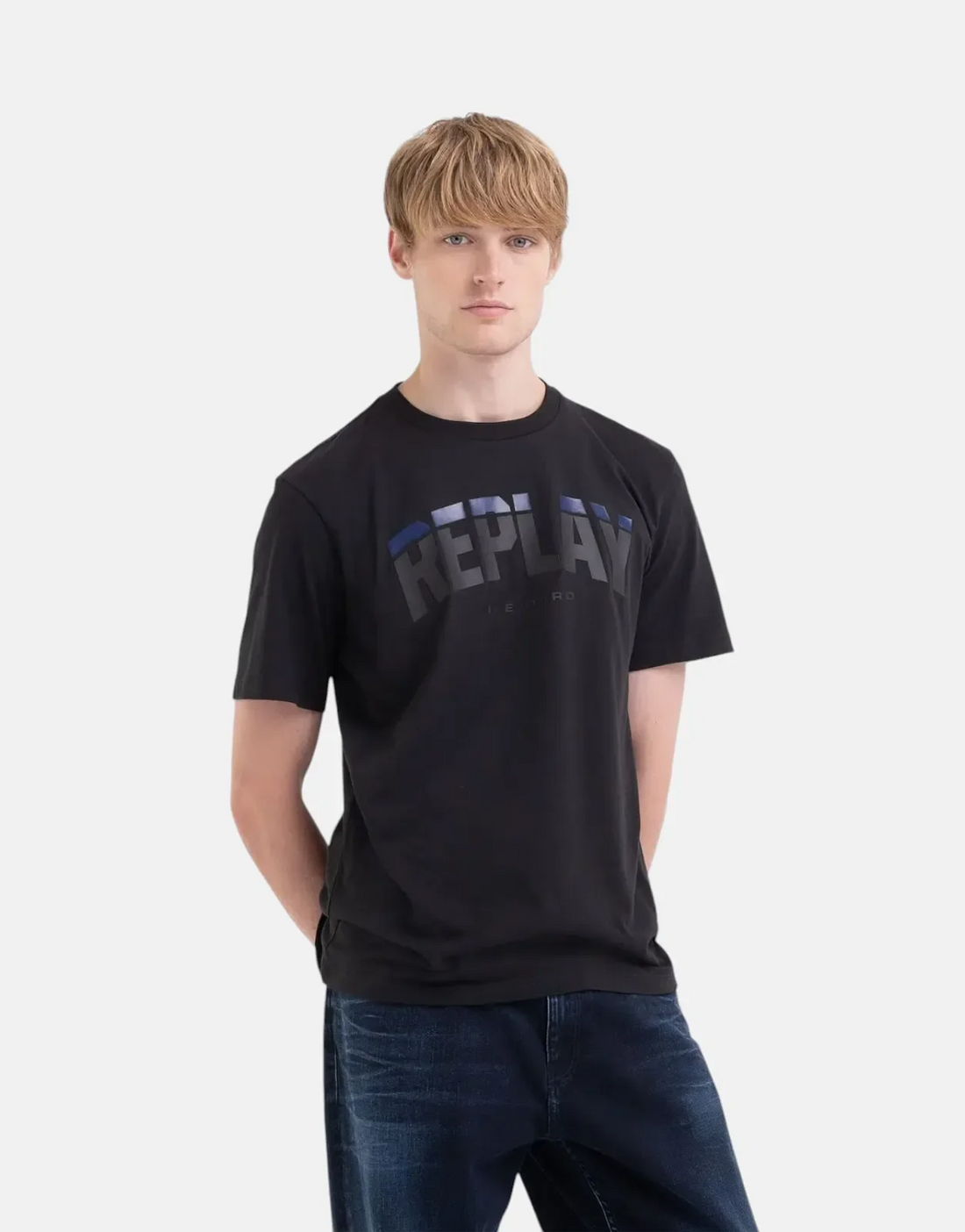 Replay Ride Hard Black T-Shirt