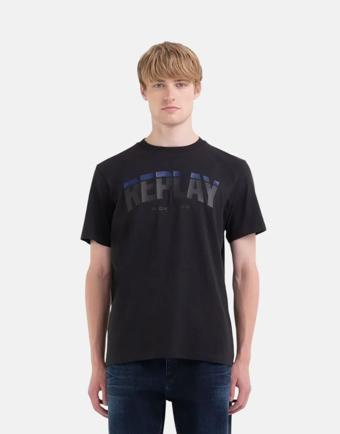 Replay Ride Hard Black T-Shirt