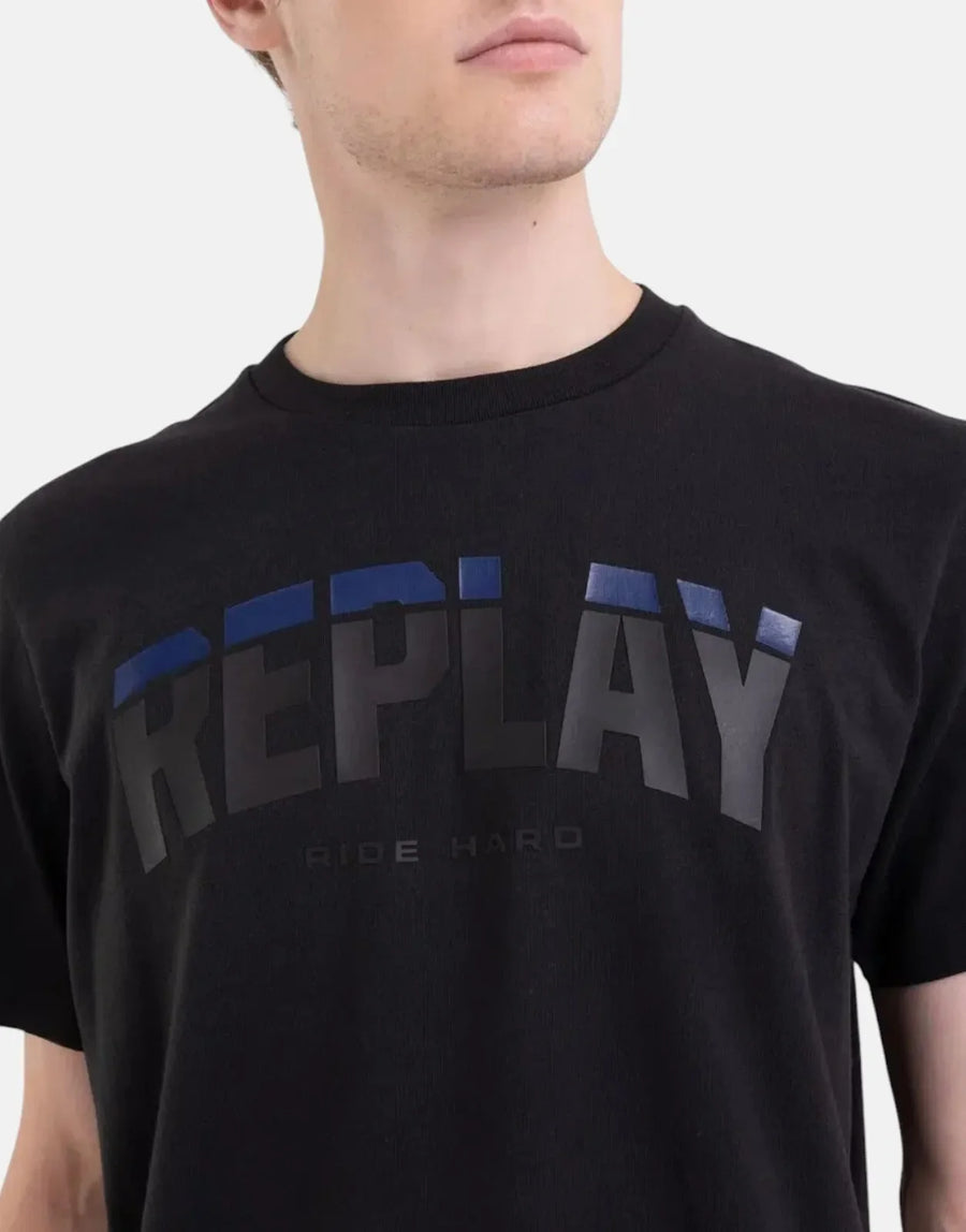 Replay Ride Hard Black T-Shirt