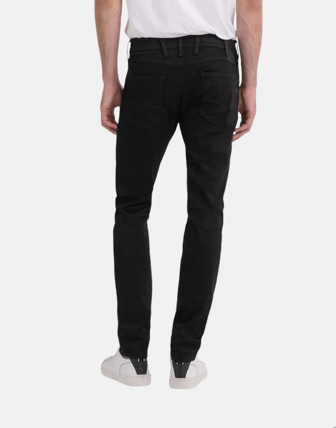 Replay Hyperflex Anbass Black Jeans