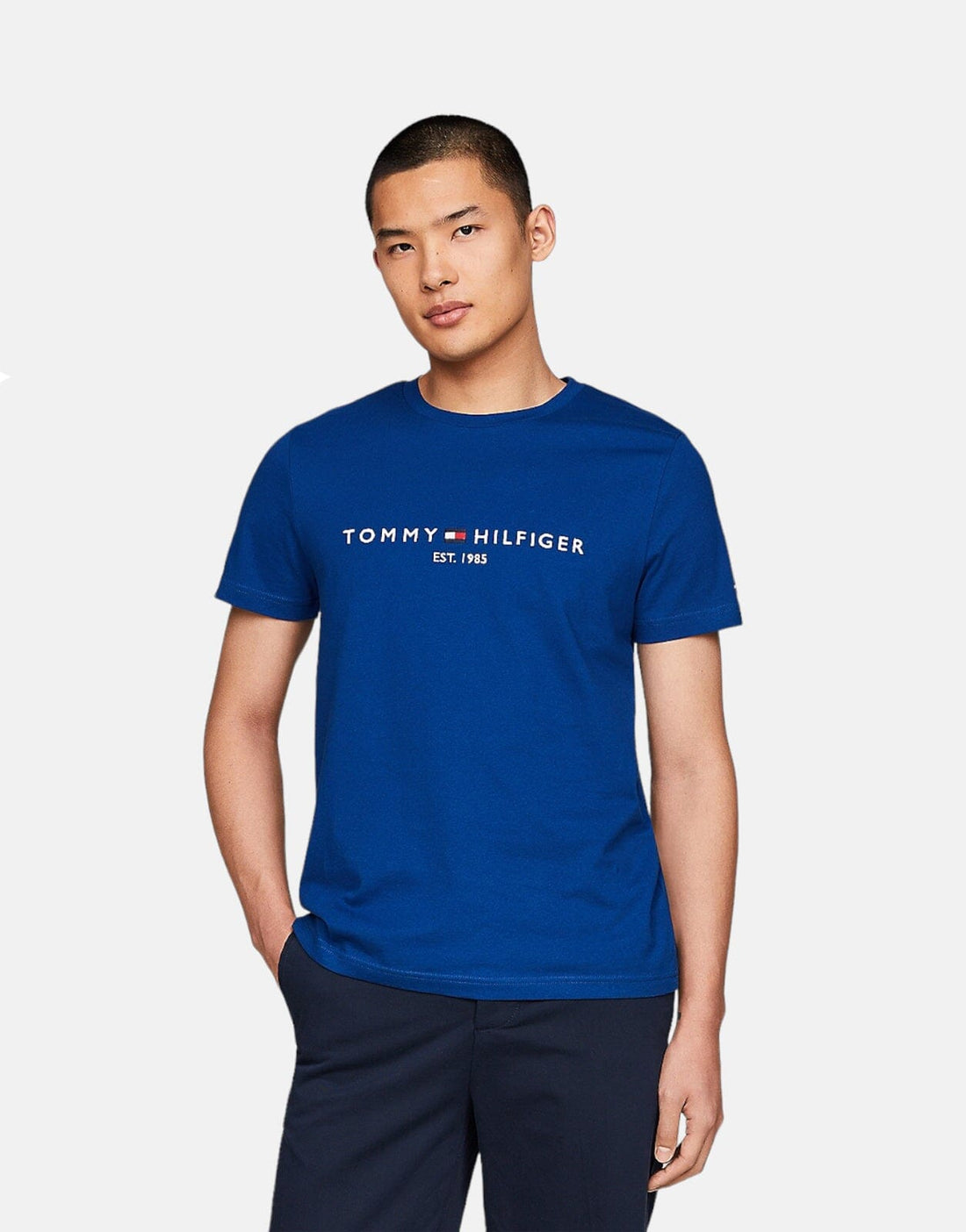 Tommy Hilfiger Tommy Logo T-Shirt Blue