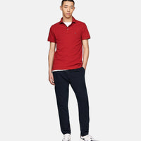 Tommy Hilfiger 1985 Slim Polo Shirt Red