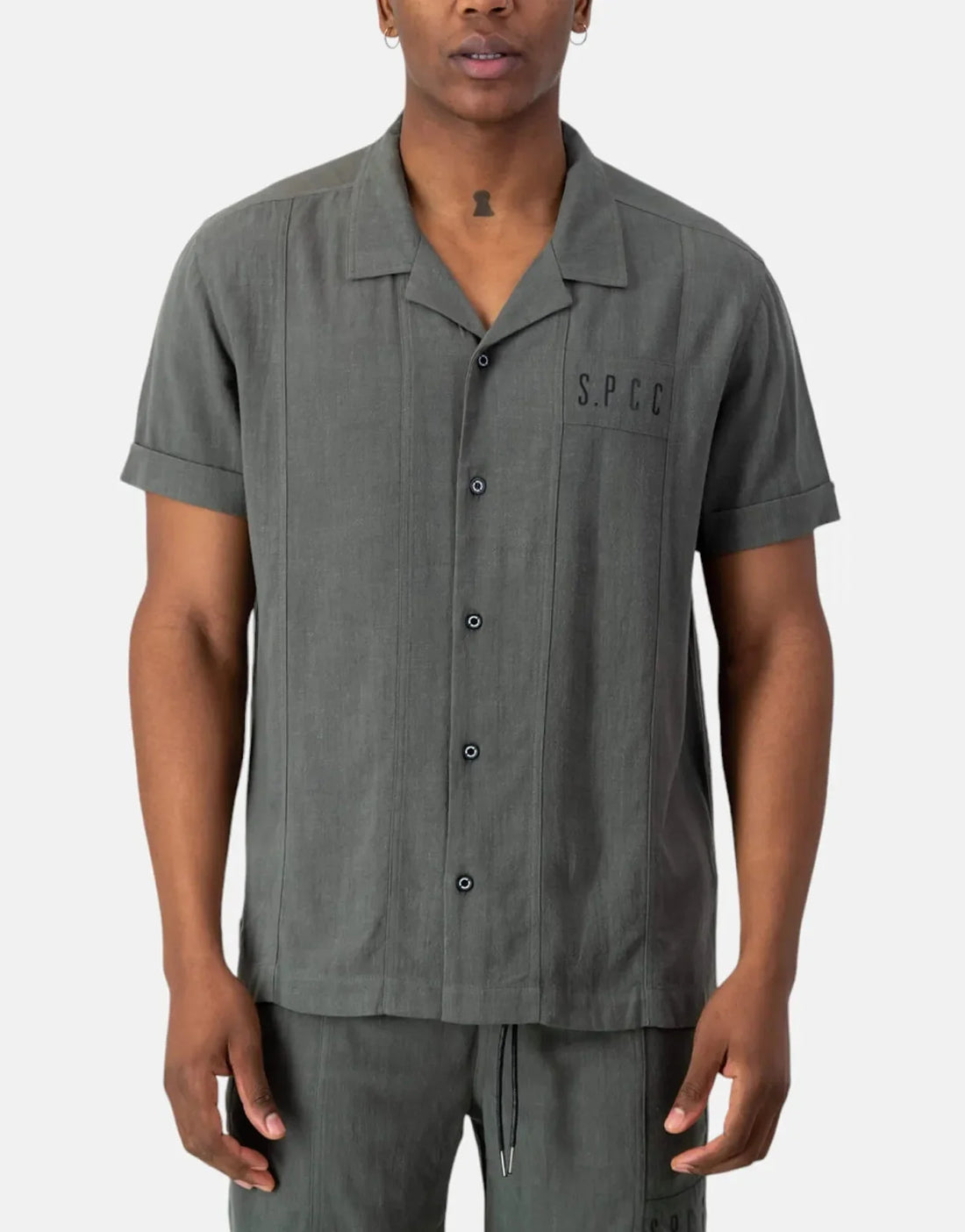 SPCC Linus Dark Fatigue Shirt