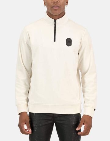 SPCC Scofield Off-White Zip Sweatshirt