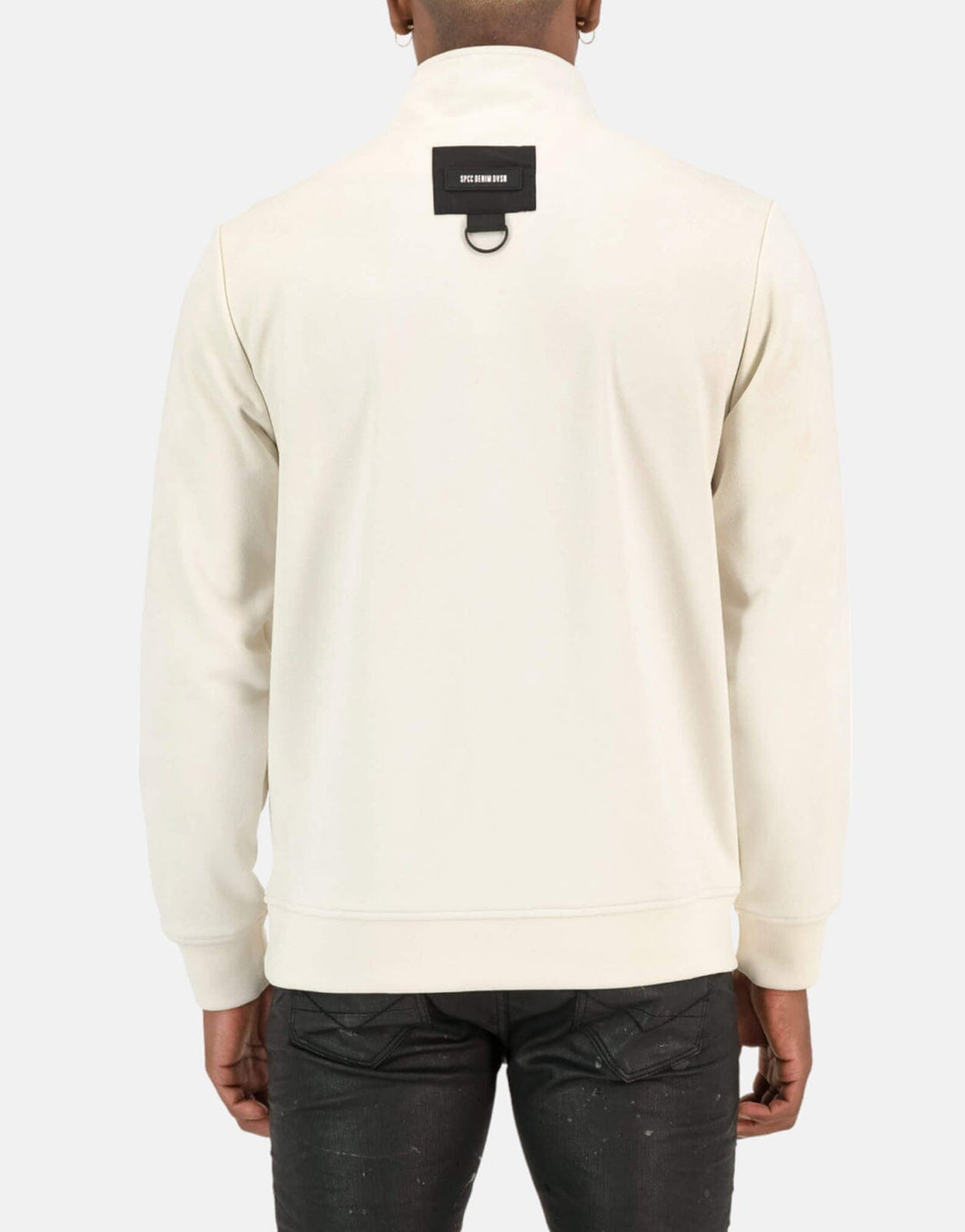 SPCC Scofield Off-White Zip Sweatshirt