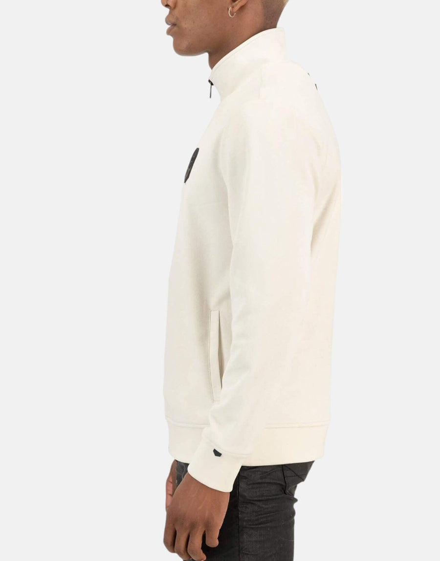 SPCC Scofield Off-White Zip Sweatshirt