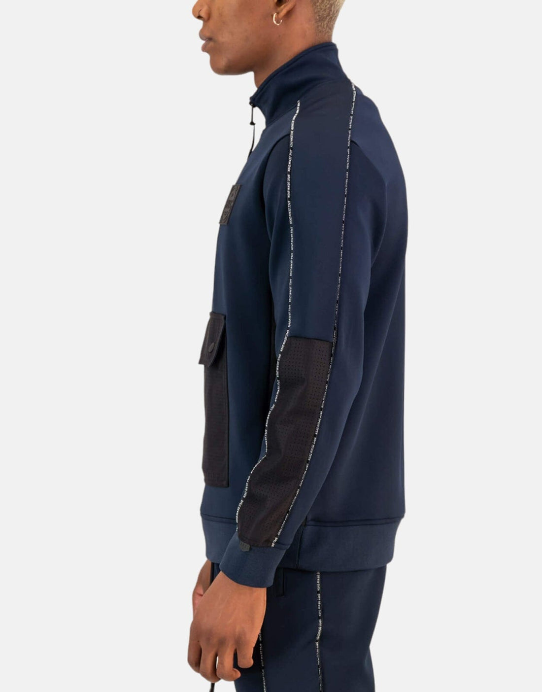 SPCC Kiston Navy Zip Sweatshirt