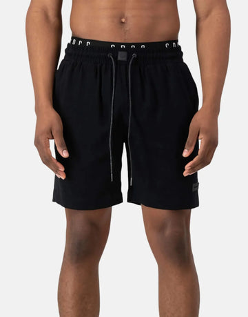 SPCC Nielson Woven Black Shorts