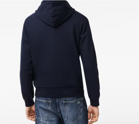 Lacoste Organic Cotton Hooded Sweatshirt