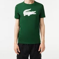 Lacoste SPORT 3D Print Crocodile Breathable Jersey T-shirt