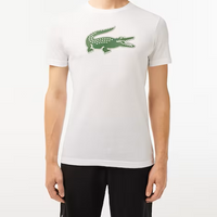 Lacoste SPORT 3D Print Crocodile Breathable Jersey T-shirt