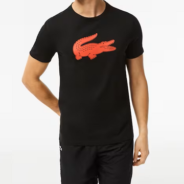 Lacoste SPORT 3D Print Crocodile Breathable Jersey T-shirt