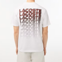 Lacoste Printed Heavy Cotton Jersey T-shirt