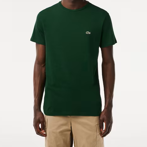 Lacoste Crew Neck Pima Cotton Jersey T-shirt