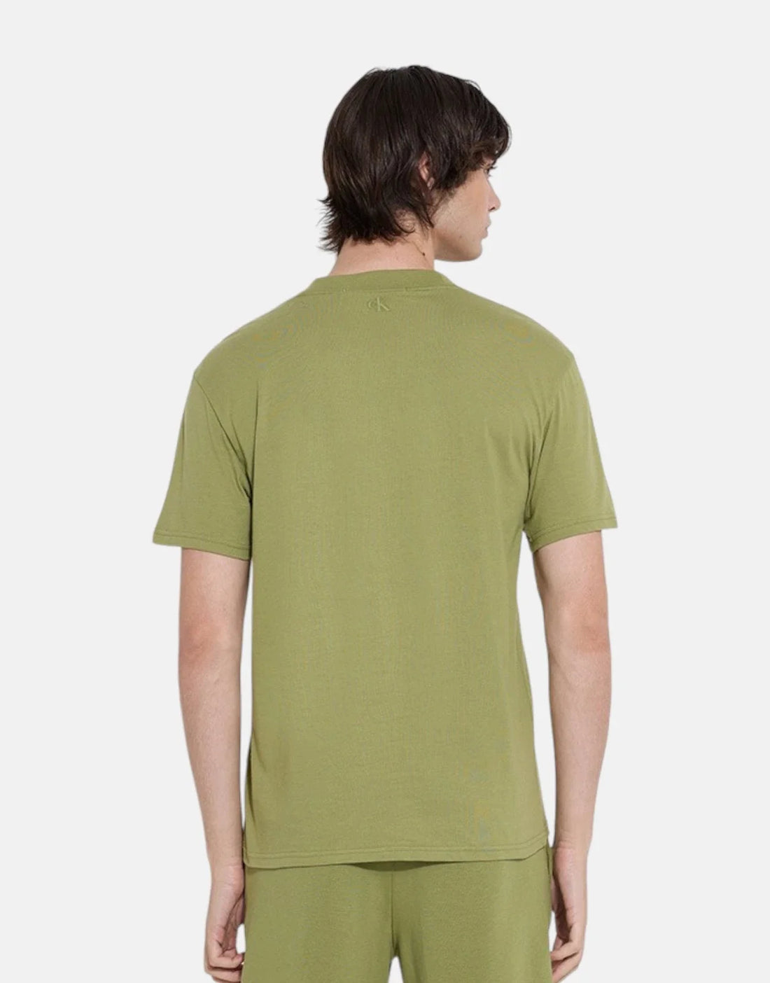 Calvin Klein Logo Repeat Olive T-Shirt